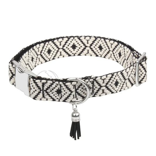 Collier chien/chat bohème luxe