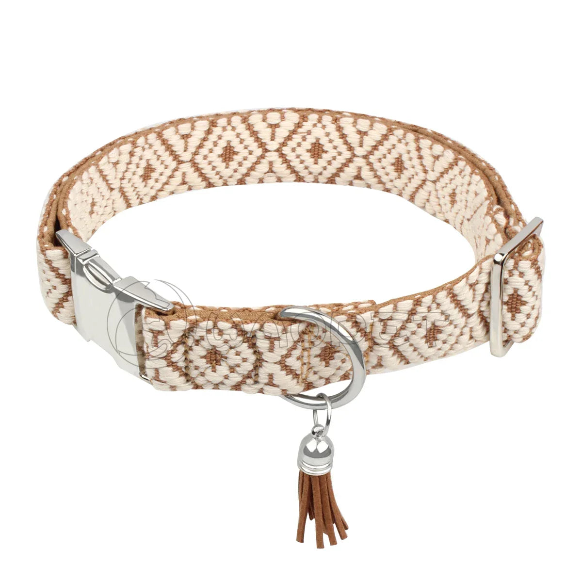 Collier chien/chat bohème luxe