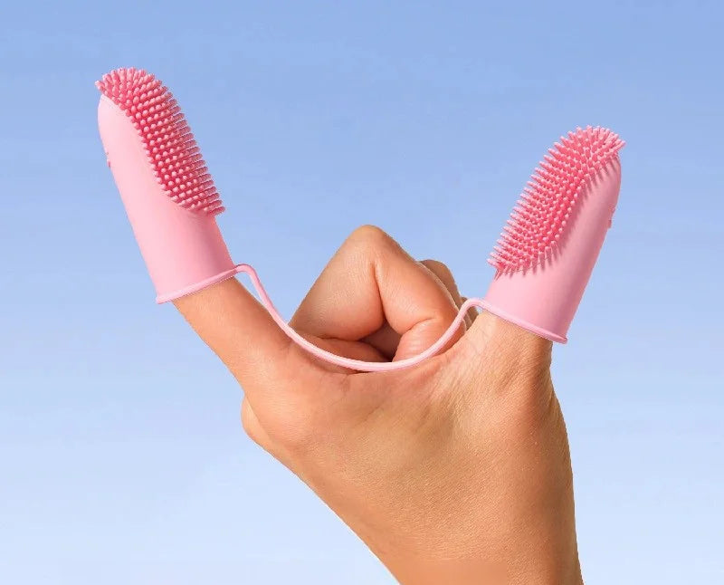 Brosse à dents en silicone alimentaire