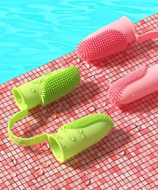 Brosse à dents en silicone alimentaire
