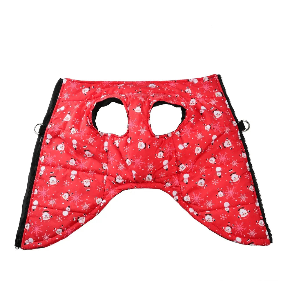 Doudoune harnais déperlante d'hiver - édition Nöel