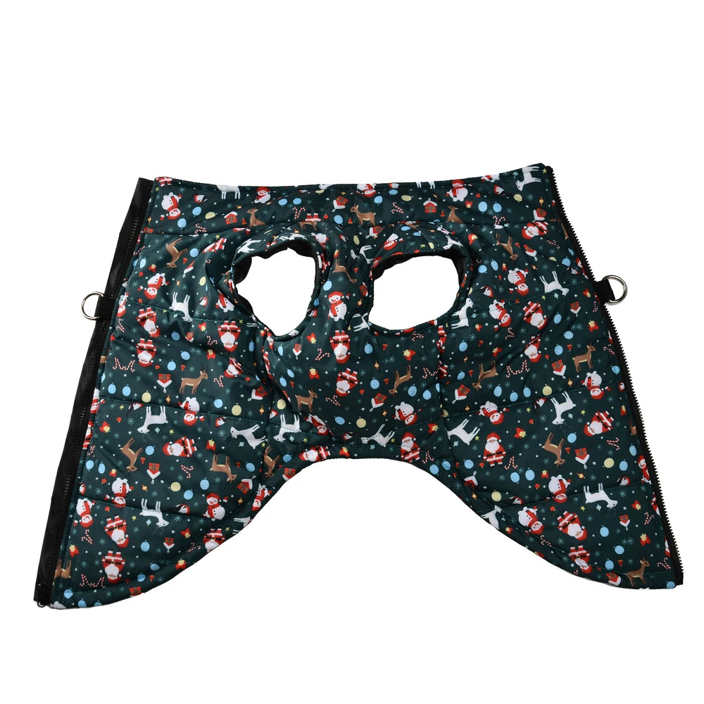 Doudoune harnais déperlante d'hiver - édition Nöel