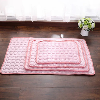 Tapis rafraîchissant alvéolé à trois couches