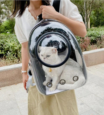 Sac à dos de transport pratique et respirant "Astronaute" pour animal