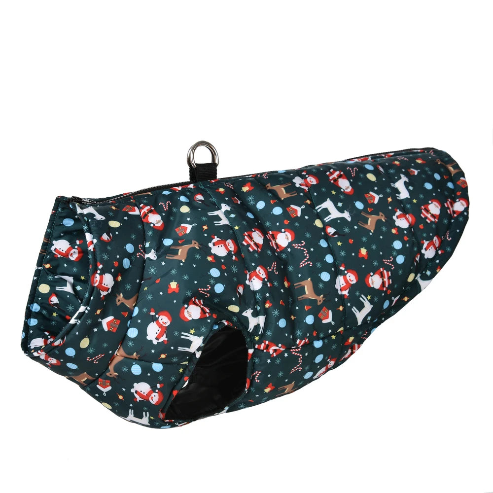 Doudoune harnais déperlante d'hiver - édition Nöel