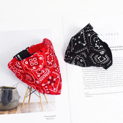 Bavoir triangle ajustable inspiration bandana