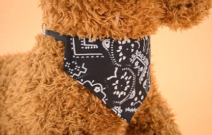 Bavoir triangle ajustable inspiration bandana