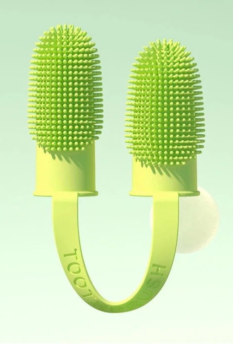 Brosse à dents en silicone alimentaire