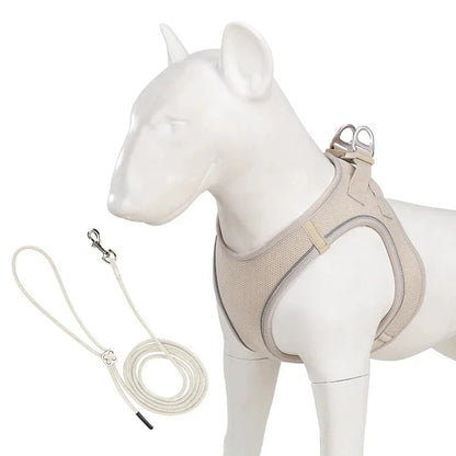 Harnais/Laisse chien ajustable fun