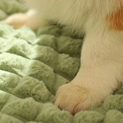 Lit traversin moelleux avec housse lessivable