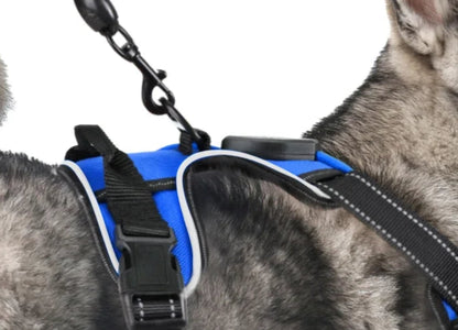 Harnais lumineux LED de sécurité nocturne inspiration sabre laser