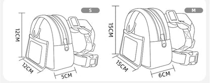 Sac à dos harnais distributeur de sacs à popo